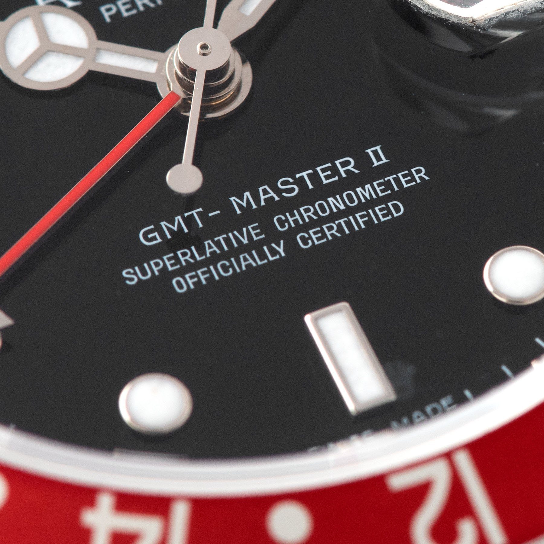 Rolex GMT-Master 2 16710  Rectangular dial Box and Papers