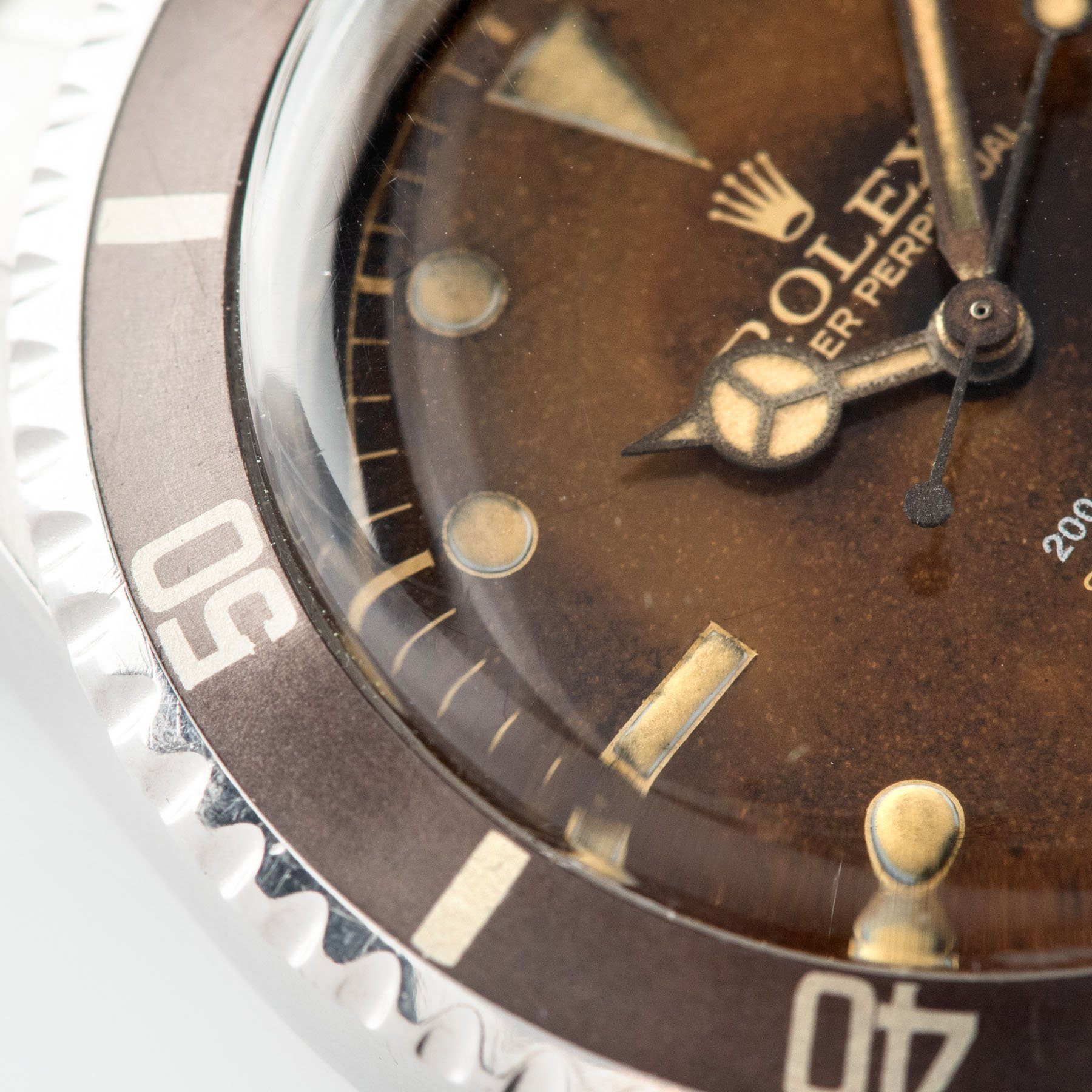 Rolex Submariner 5512 Gilt chapter ringTropical Dial 