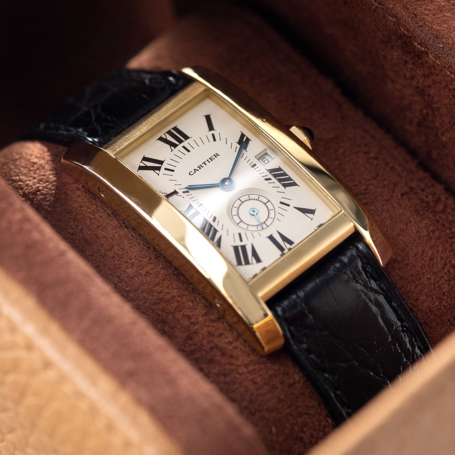 Cartier Tank Americaine Yellow Gold Ref 8012905