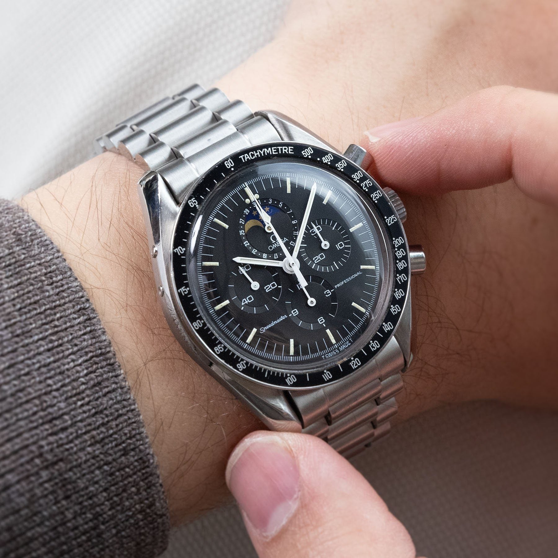 Omega best sale speedmaster lune