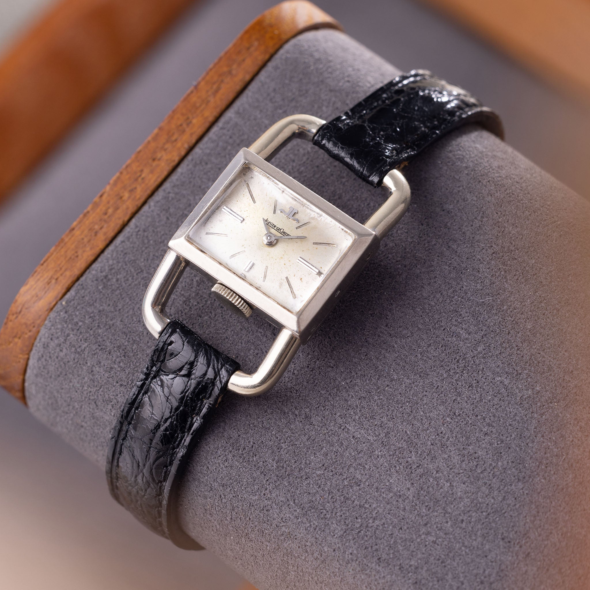 Jaeger LeCoultre for Hèrmes Etrier White Gold Reference 9041 