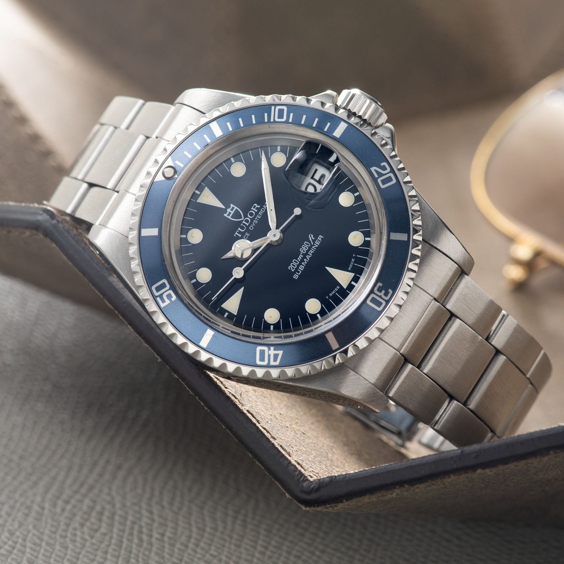 Tudor Submariner Date Blue Dial Reference 79090 Full Set