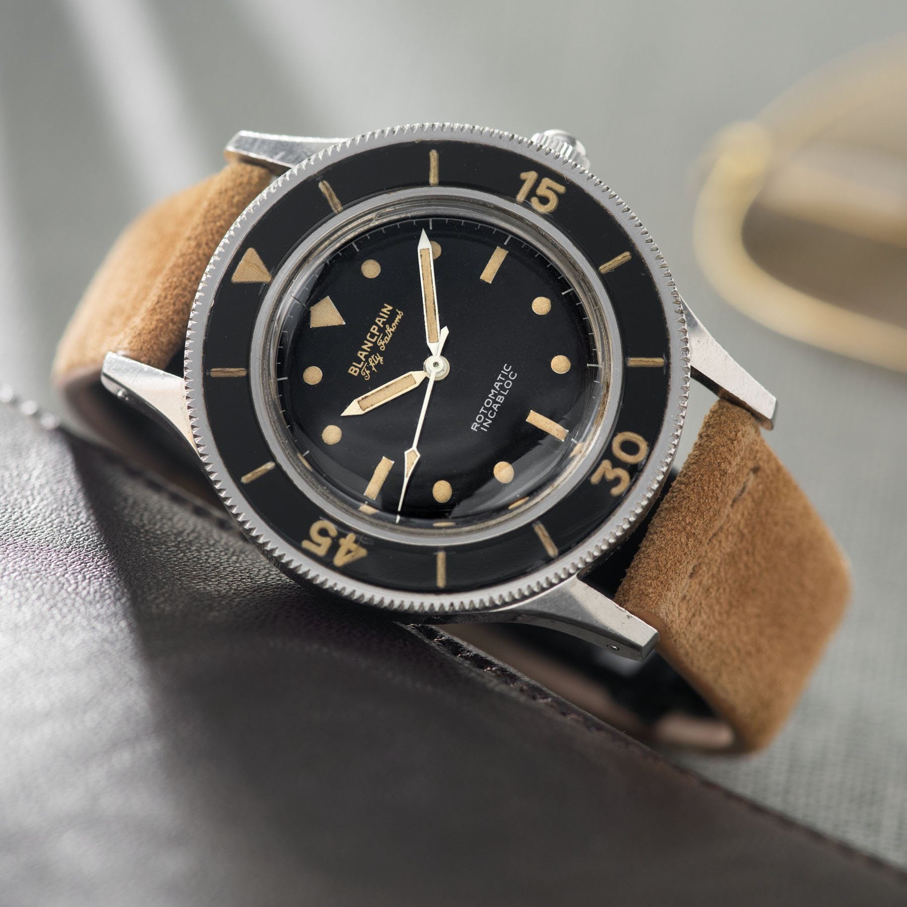 Blancpain Fifty Fathoms Bakelite Bezel