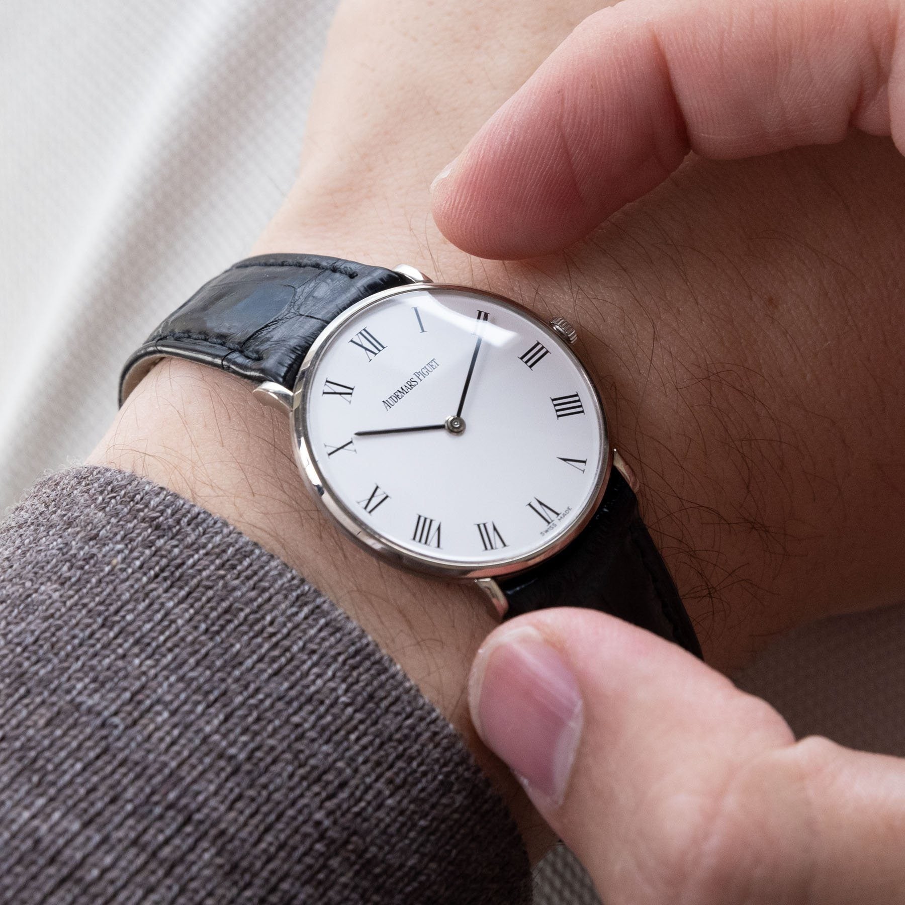 Audemars Piguet Ultra-Thin White Gold Watch