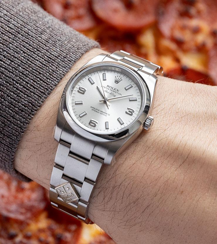 Rolex Air King Ref 114200 Domino s Pizza NOS