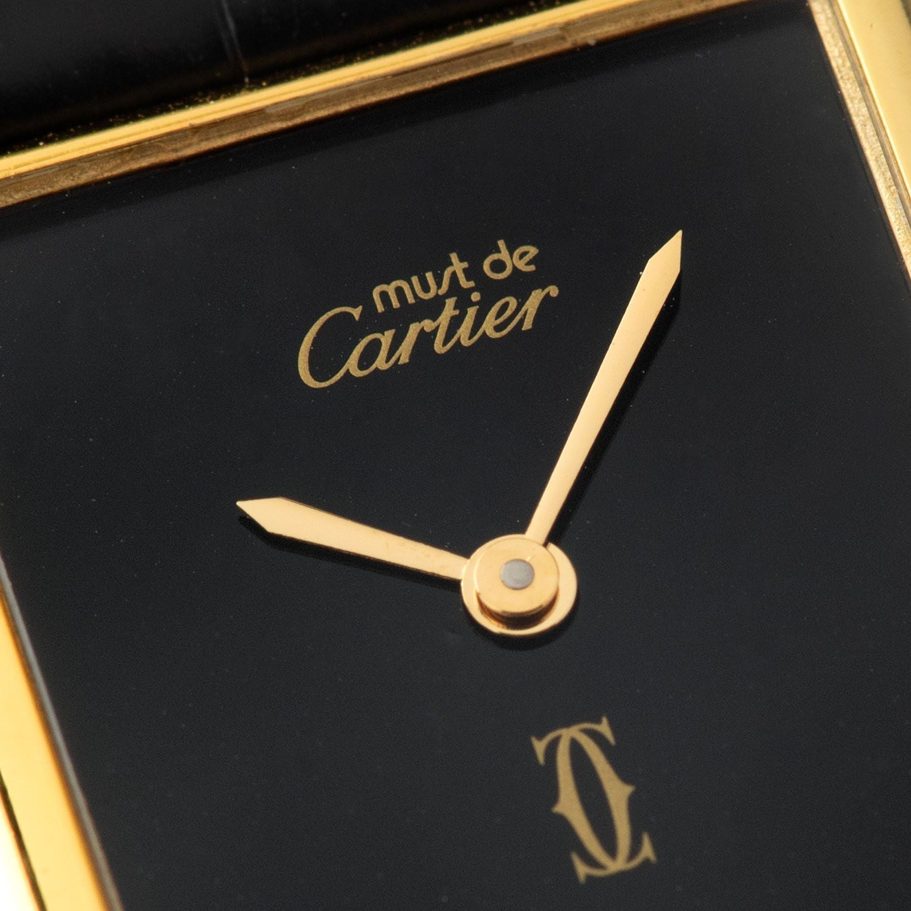 Cartier Tank Must de Cartier “Onyx” Look Dial
