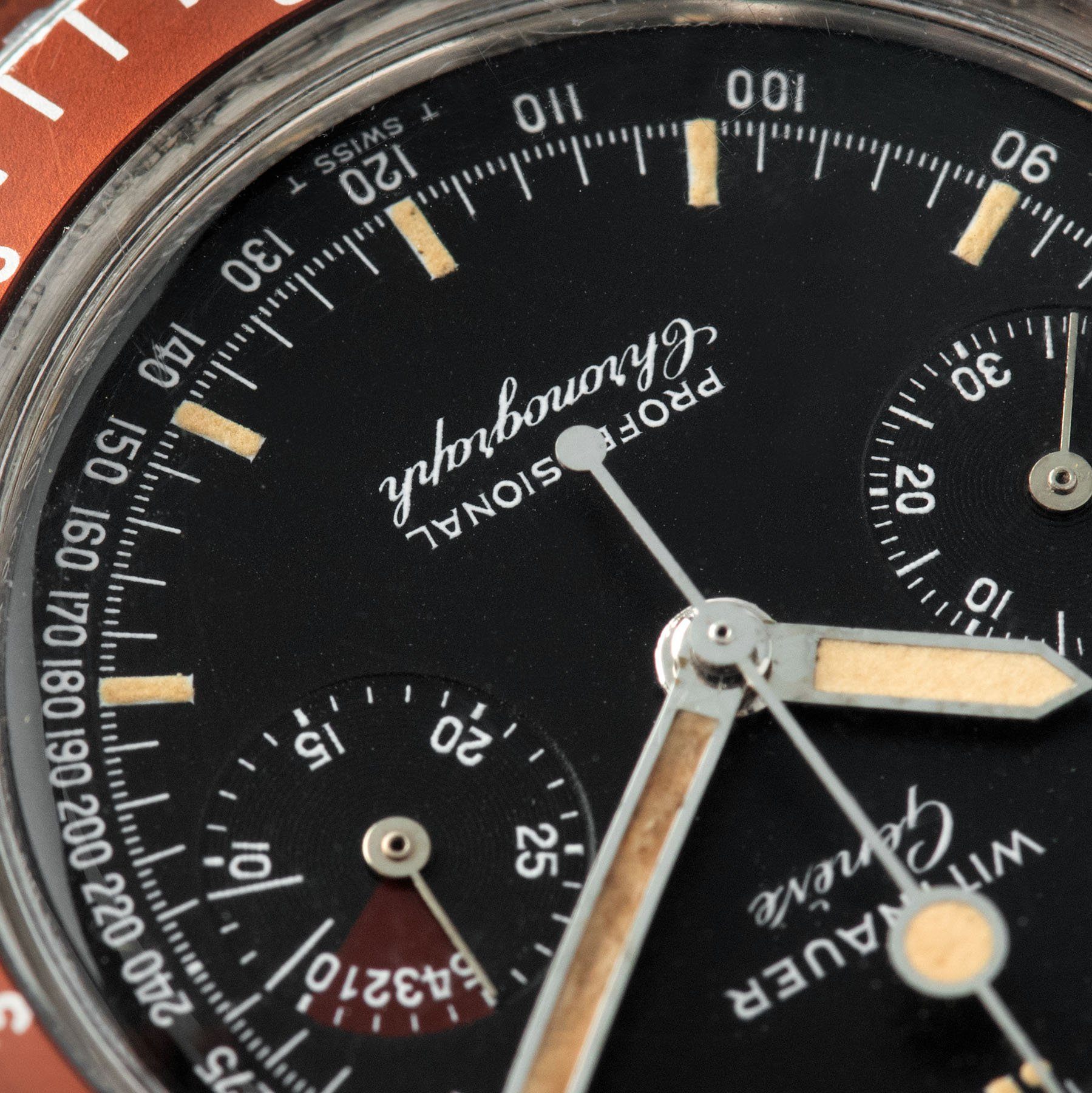 Wittnauer 239T Steel Chronograph