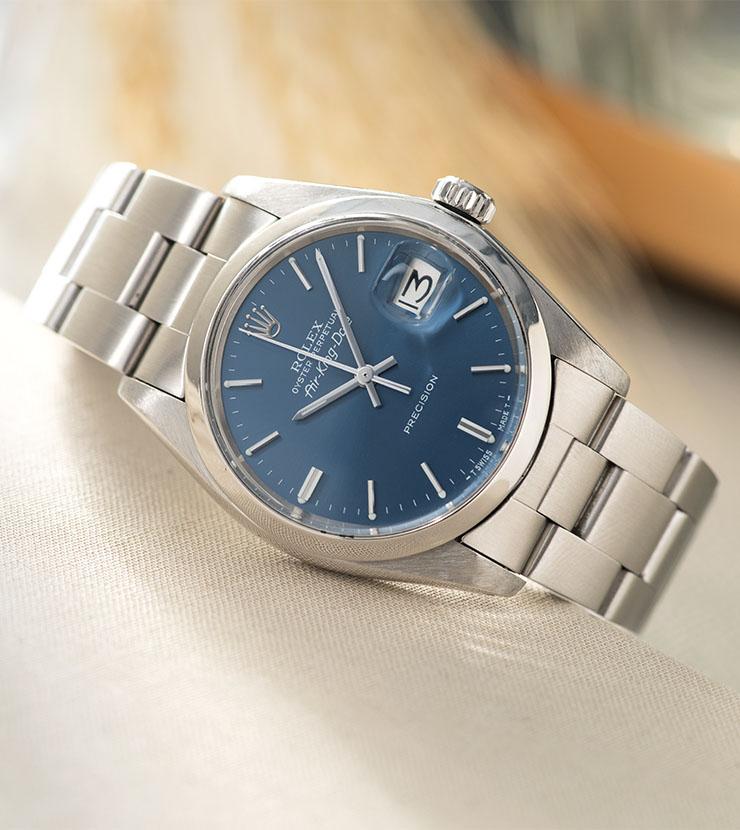 Rolex air best sale king bleu