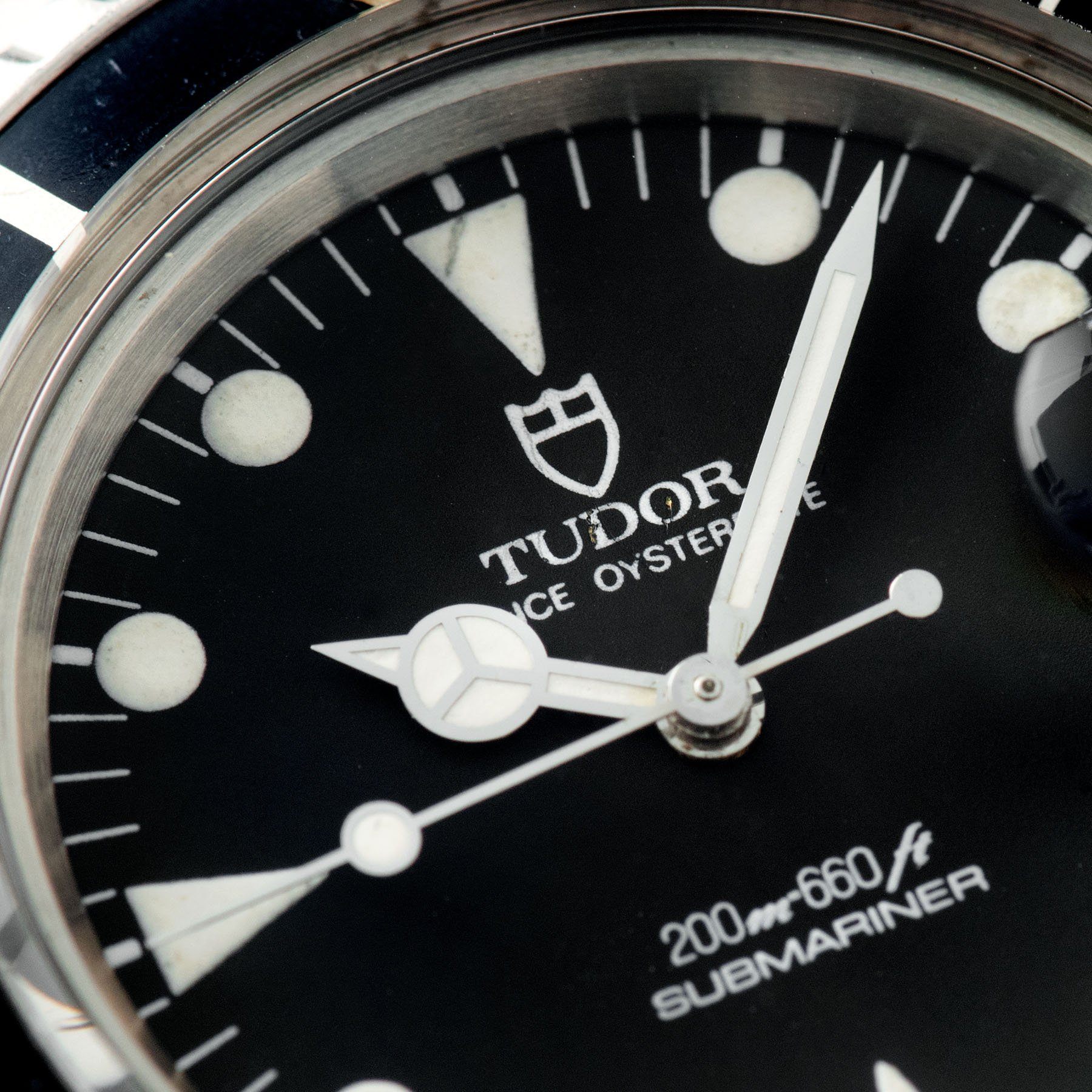 Tudor Submariner Date Black Dial Reference 79090