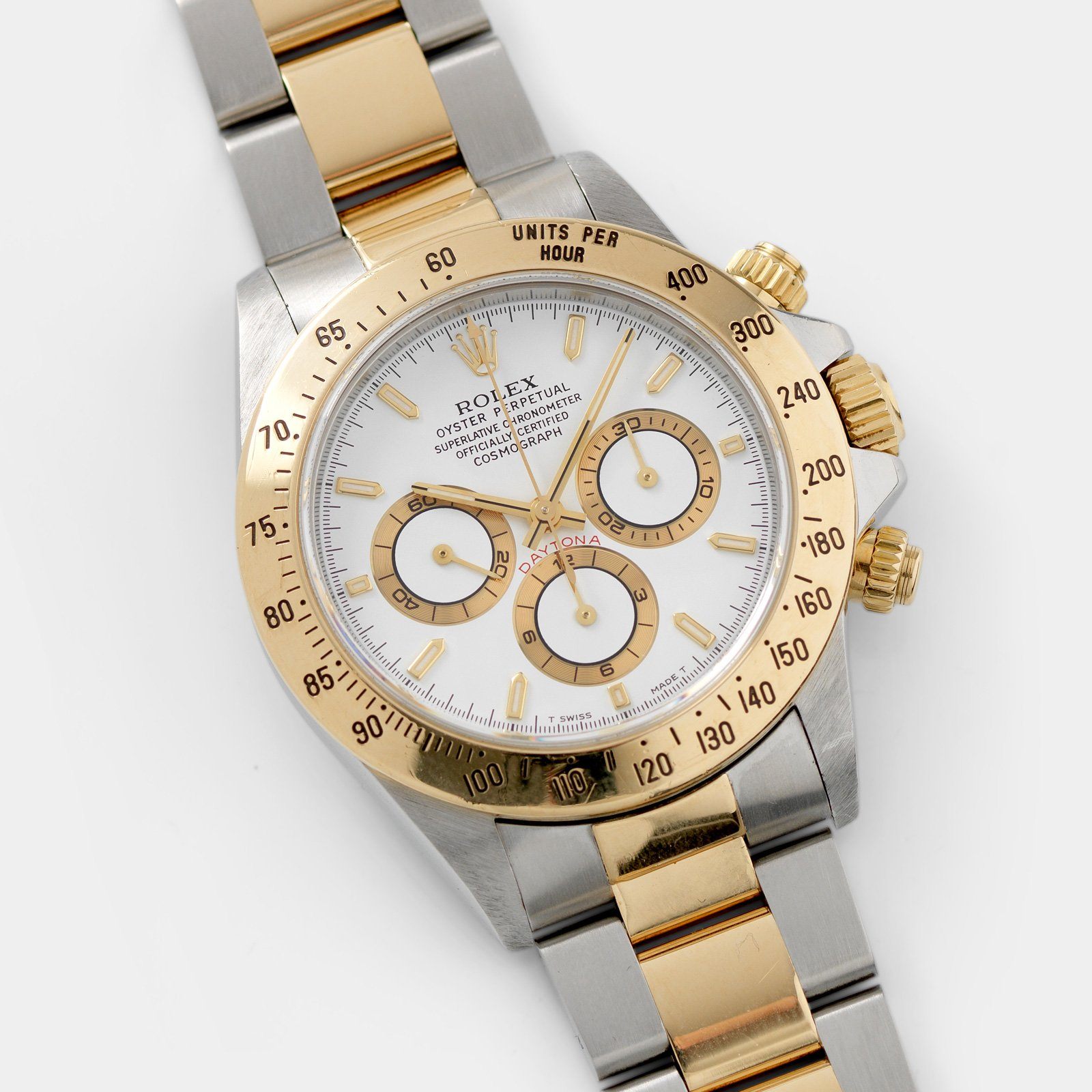 Rolex Daytona 16523 White Dial with Box and Papers