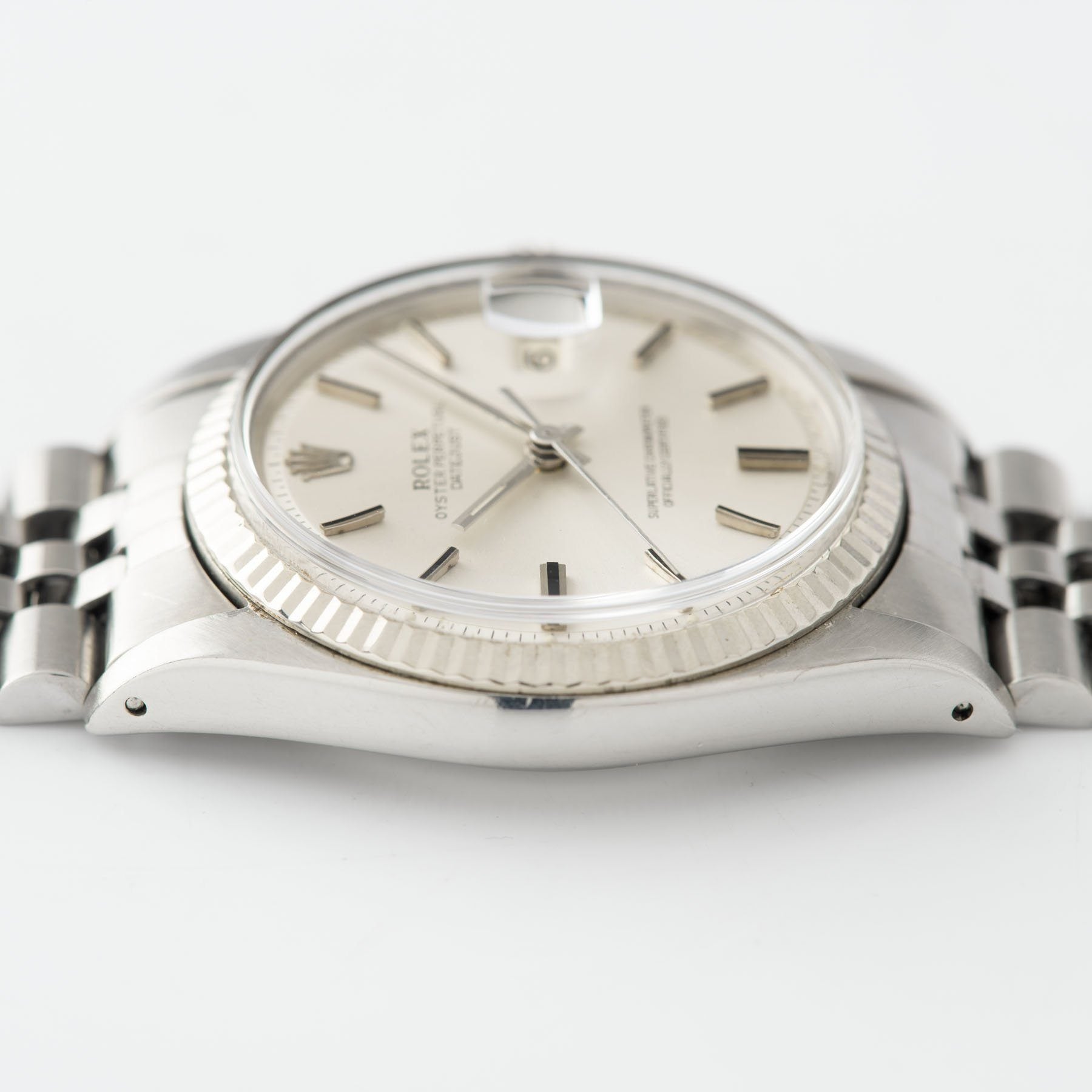 Rolex Datejust silver dial ref 1601