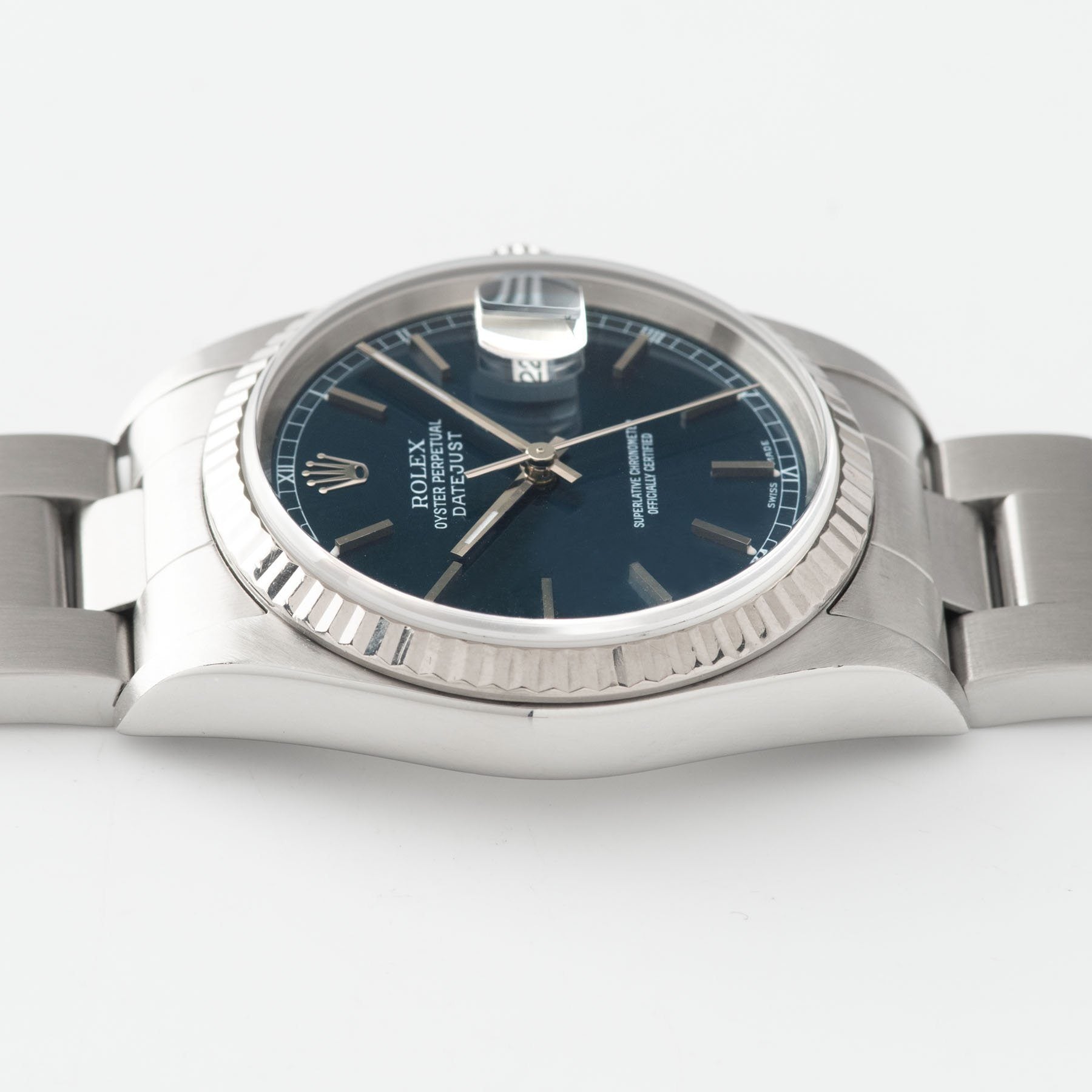 Rolex Datejust Blue Dial Reference 16234