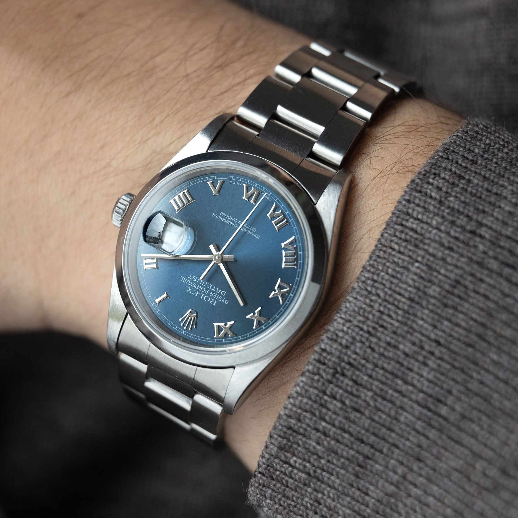 Rolex 16200 cheap blue