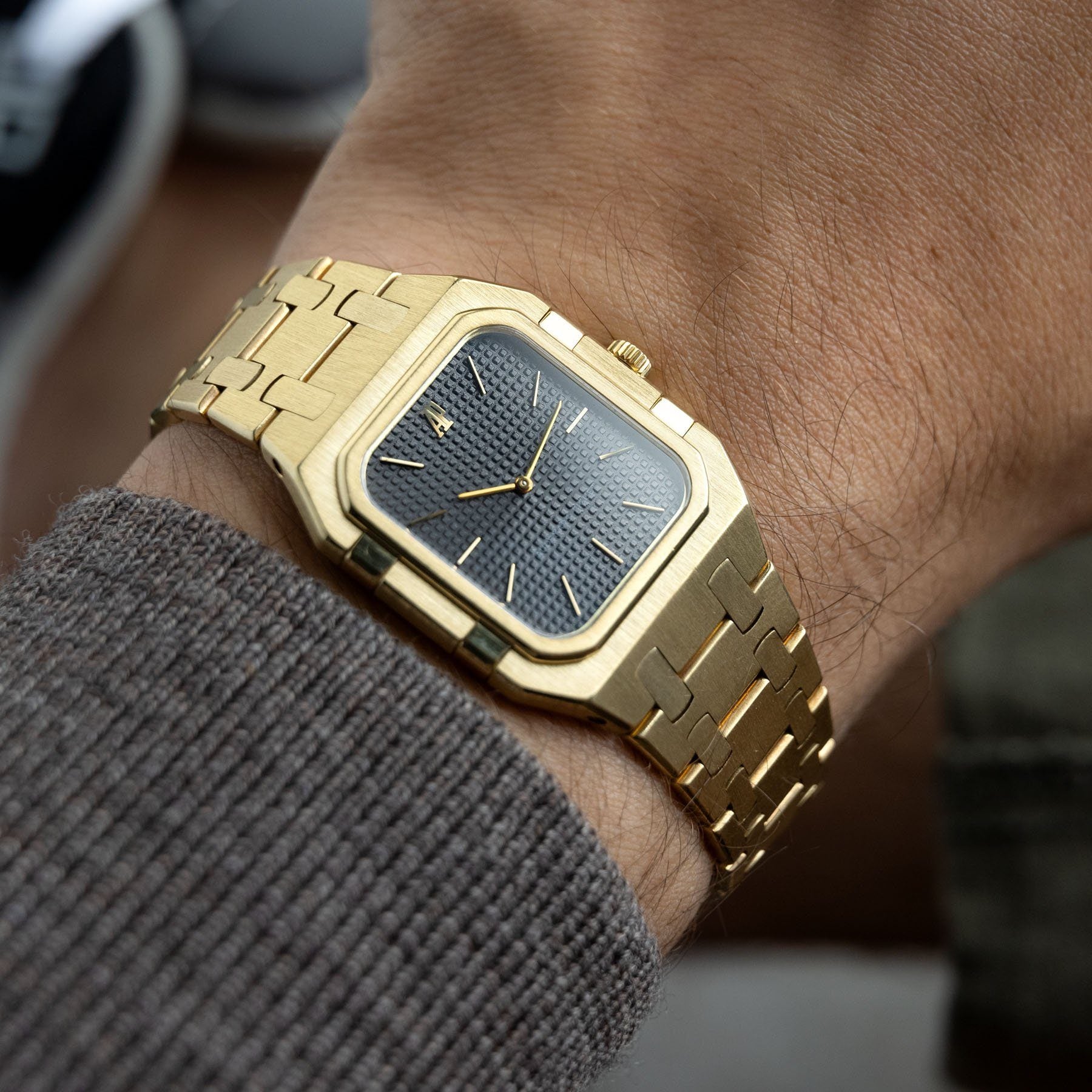 Gold audemars hot sale