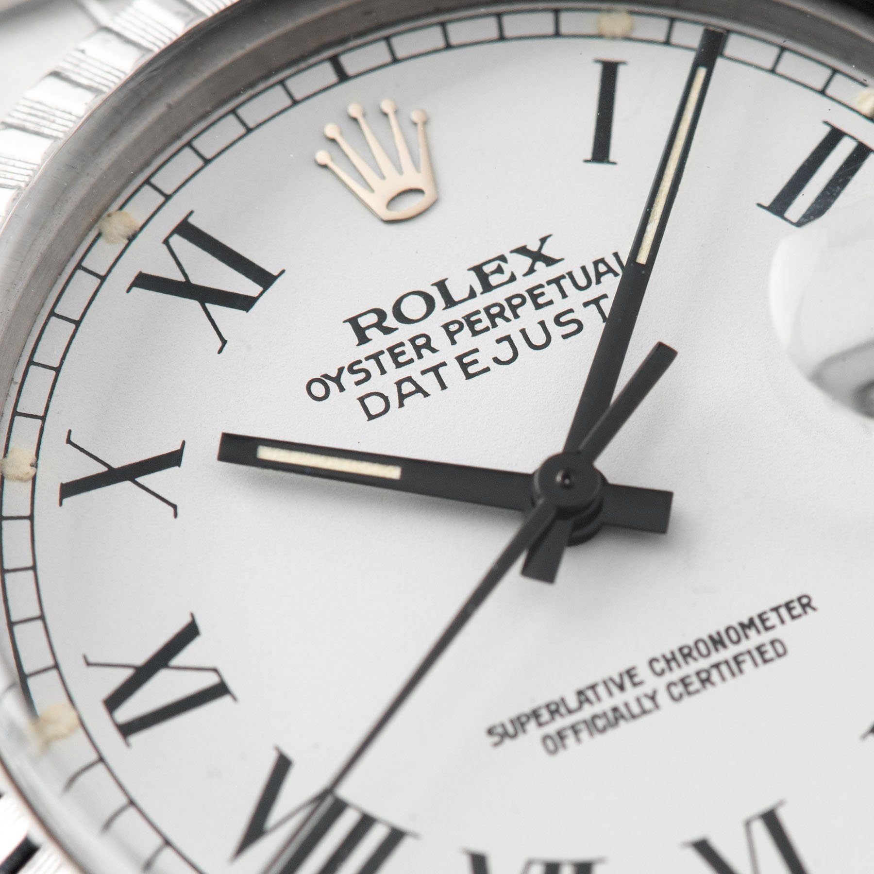 Rolex Datejust White Buckley Dial ref 16030