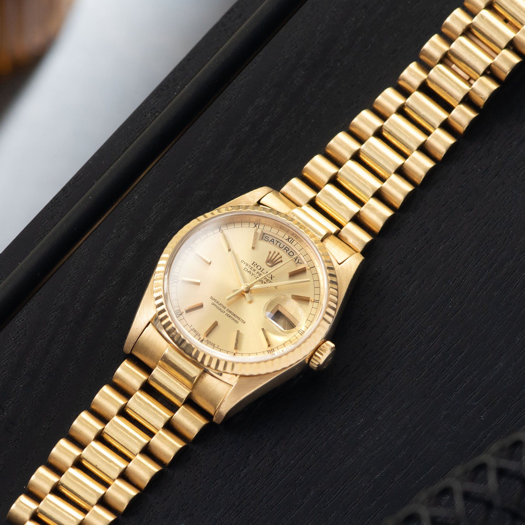 Rolex Day -date champagne dial ref 18238