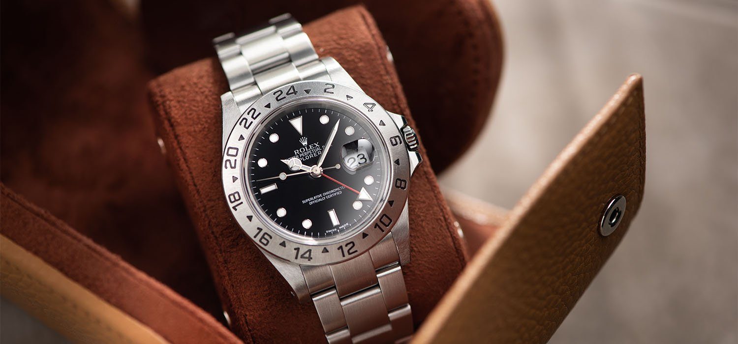 Rolex Explorer 2 Black Dial 16570 Box and Papers