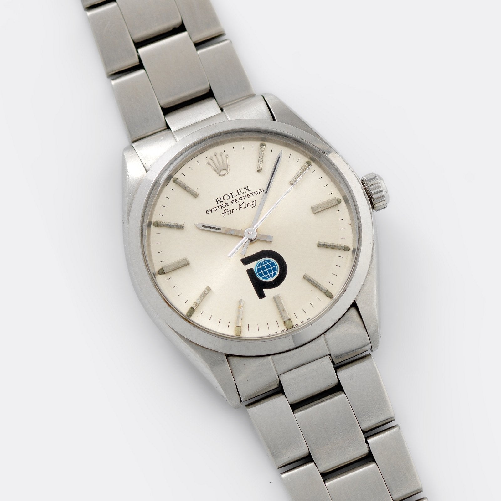 Rolex Air King Ref 5500 Pool Intairdrill Dial
