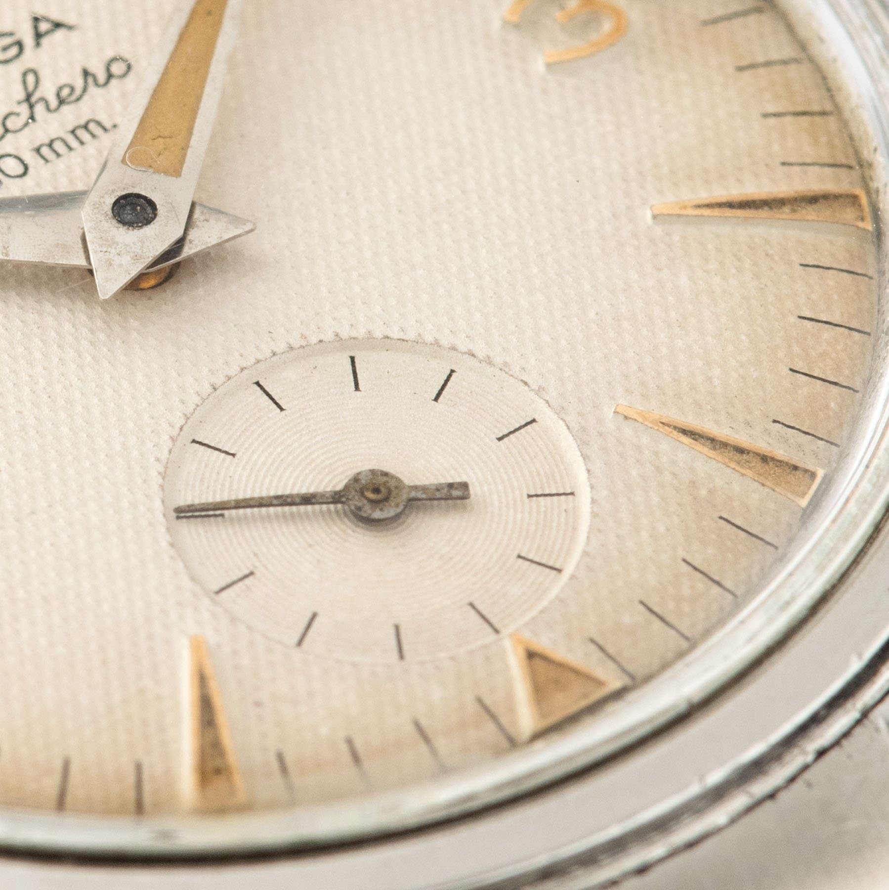 Omega Ranchero White Waffle Dial 2990 with Archive Extract