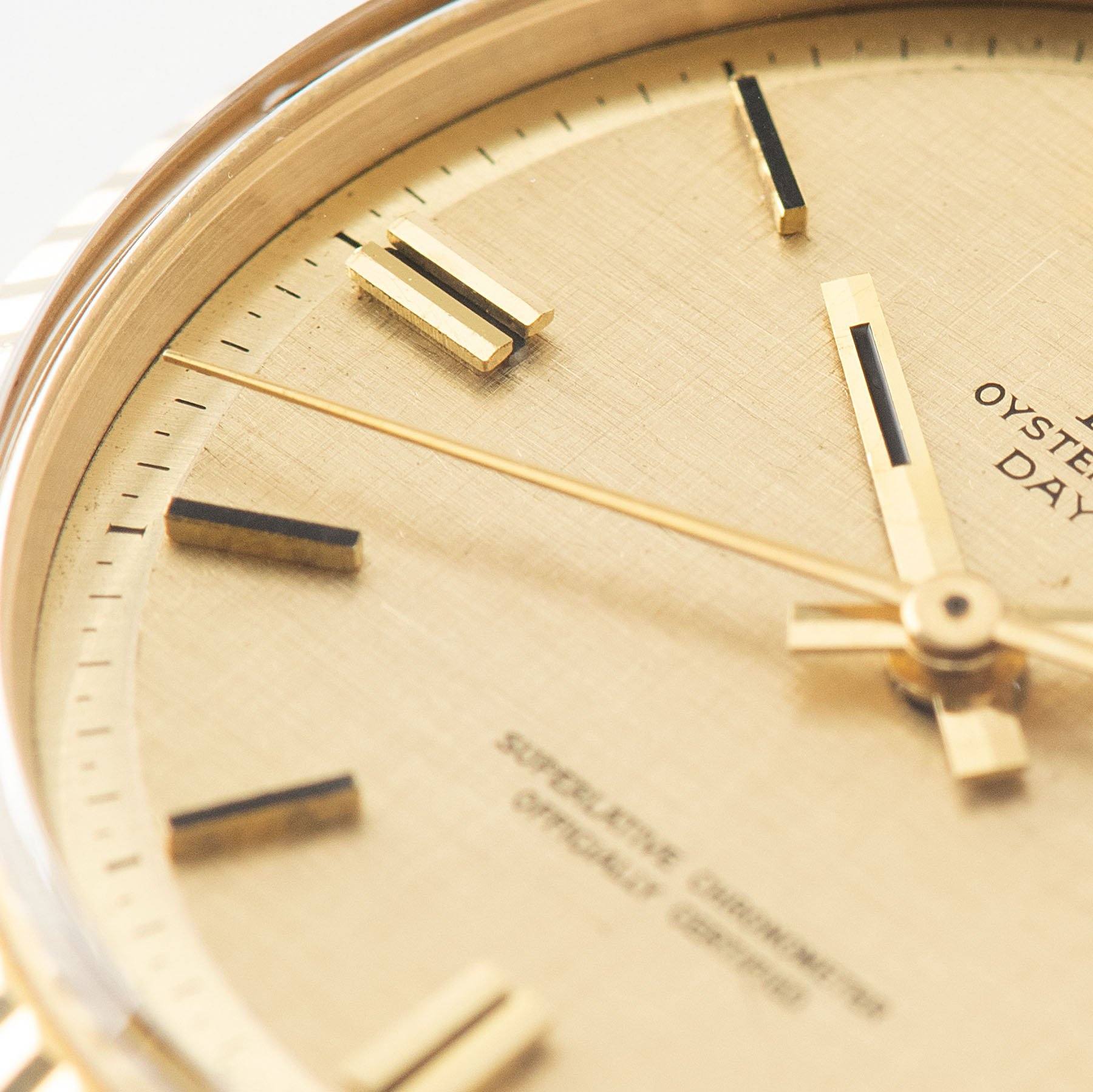 Rolex Day Date Yellow Gold Dial 1803