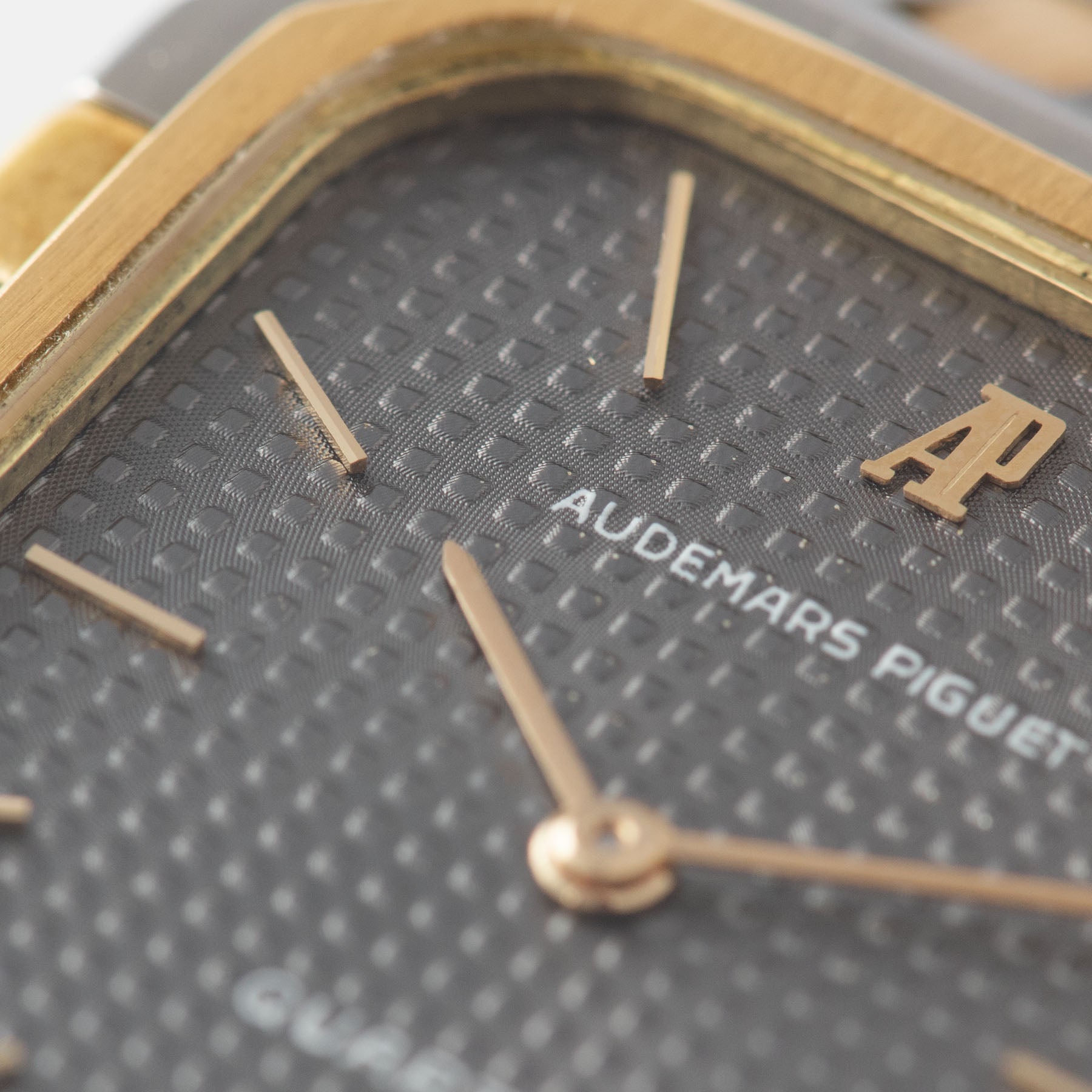 Audemars Piguet Royal Oak Rectangular Steel and Gold 6005