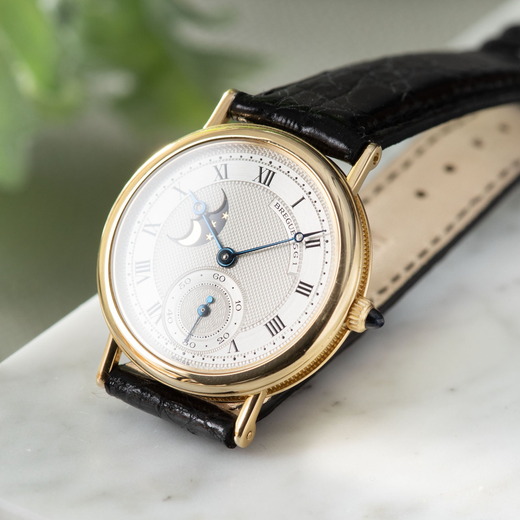 Breguet Moonphase Yellow Gold Dresswatch