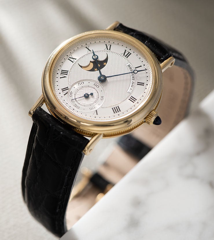 Breguet Moonphase Yellow Gold Dresswatch