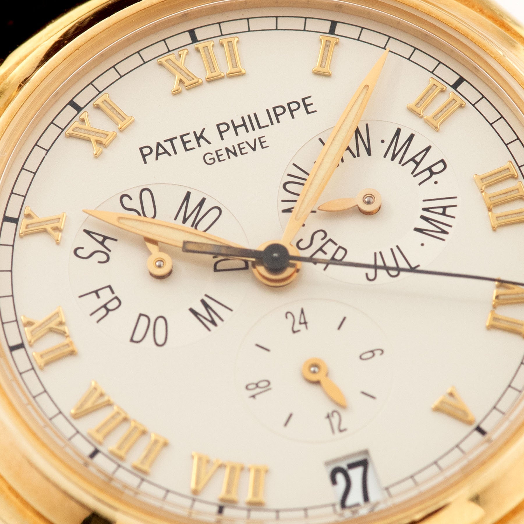 Patek Philippe Annual Calendar Yellow Gold Reference 5035