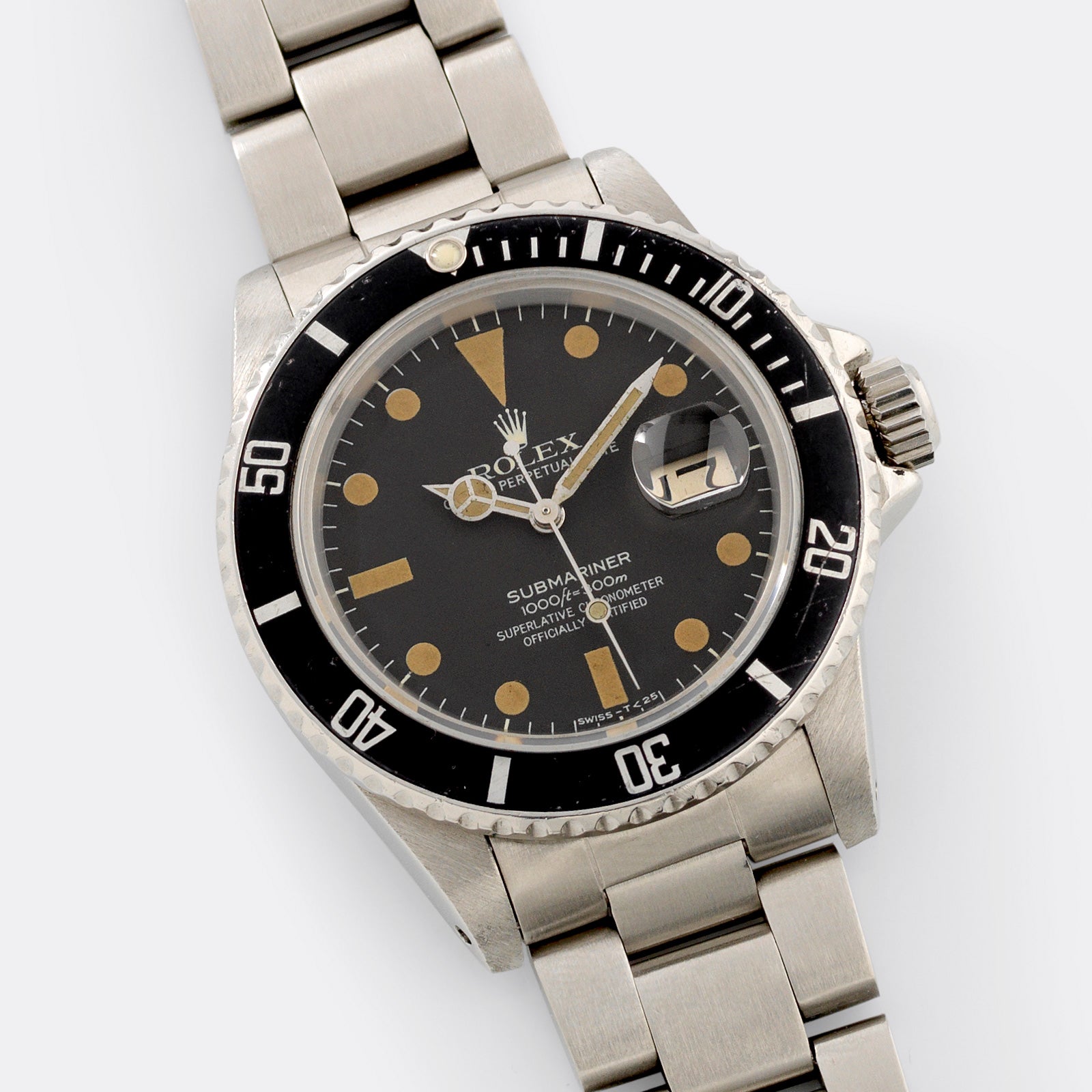 Rolex Submariner Date Matte Dial Reference 16800