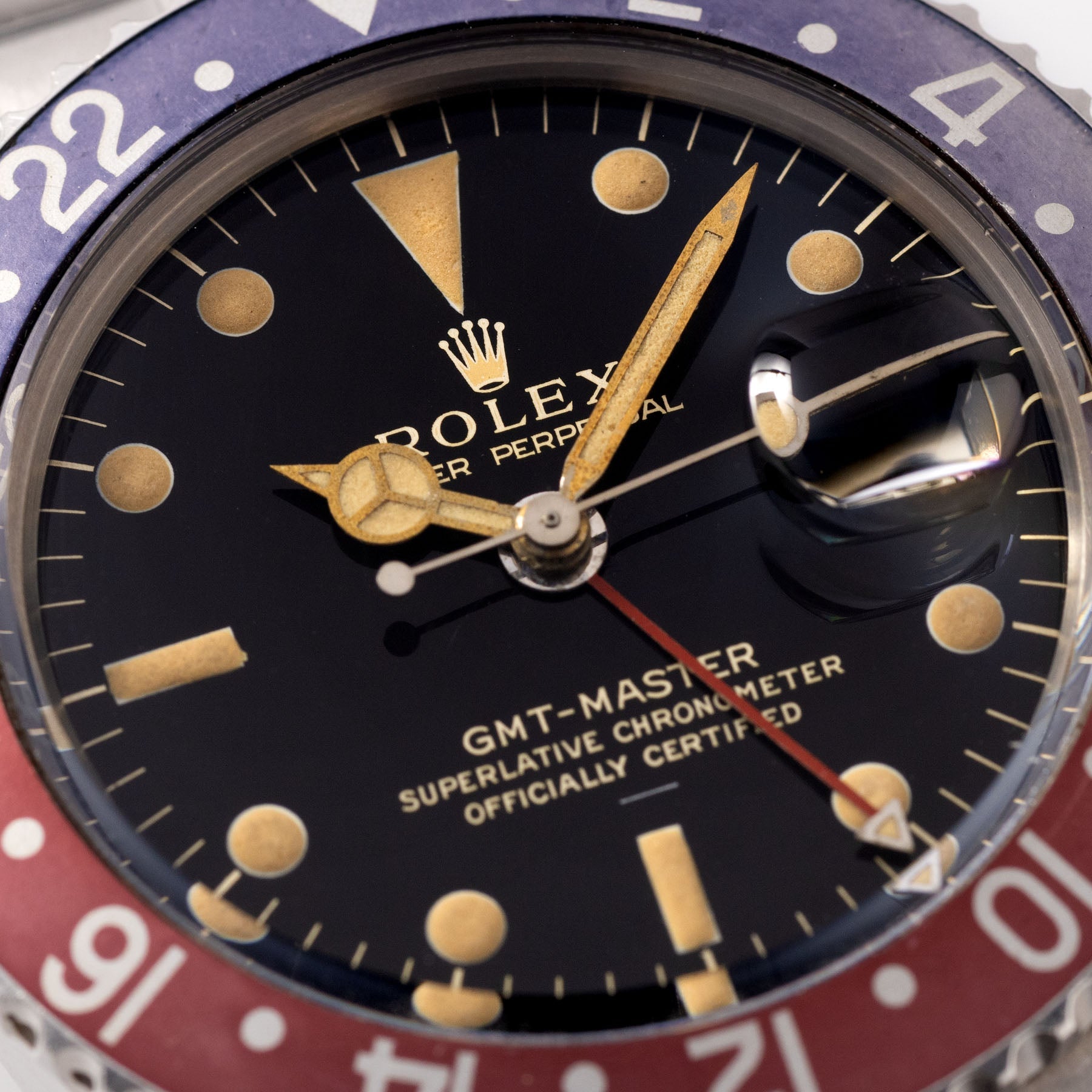 Rolex 1675 GMT-Master Gilt Underline Dial