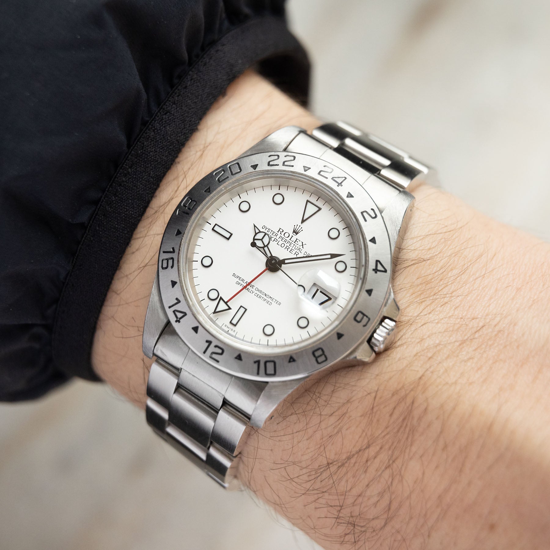 Rolex explorer polar on sale dial