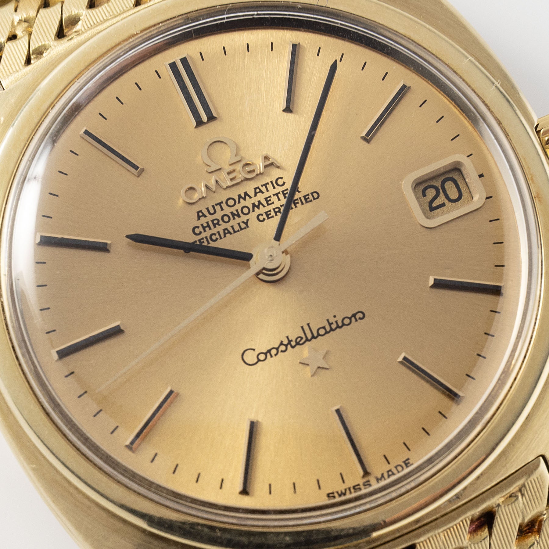 Omega Constellation 14kt Gold Reference 168017