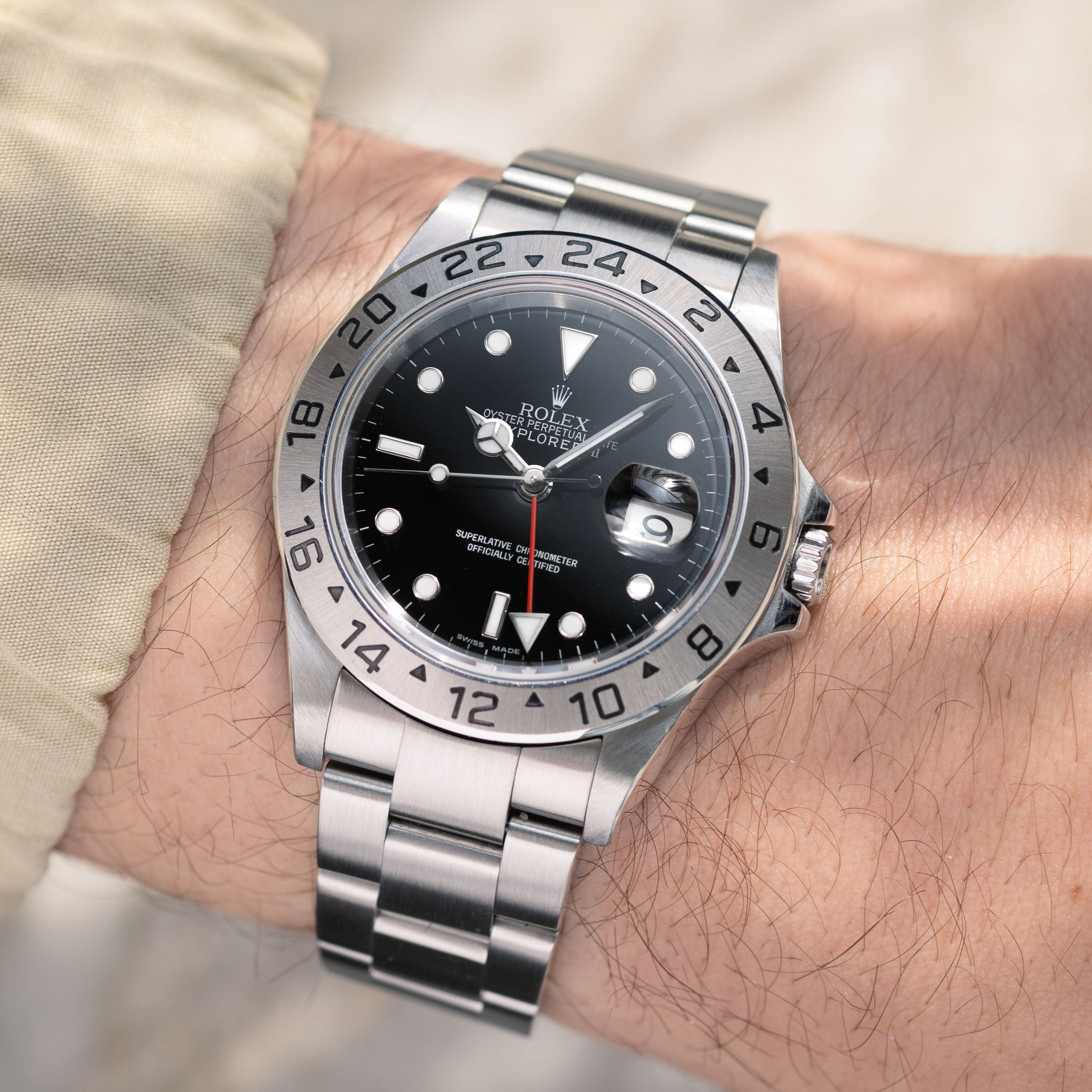 Rolex explorer best sale ii specs