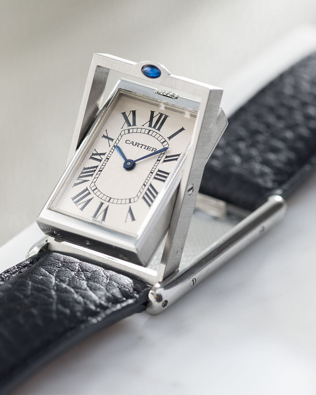 Cartier flip face clearance watch