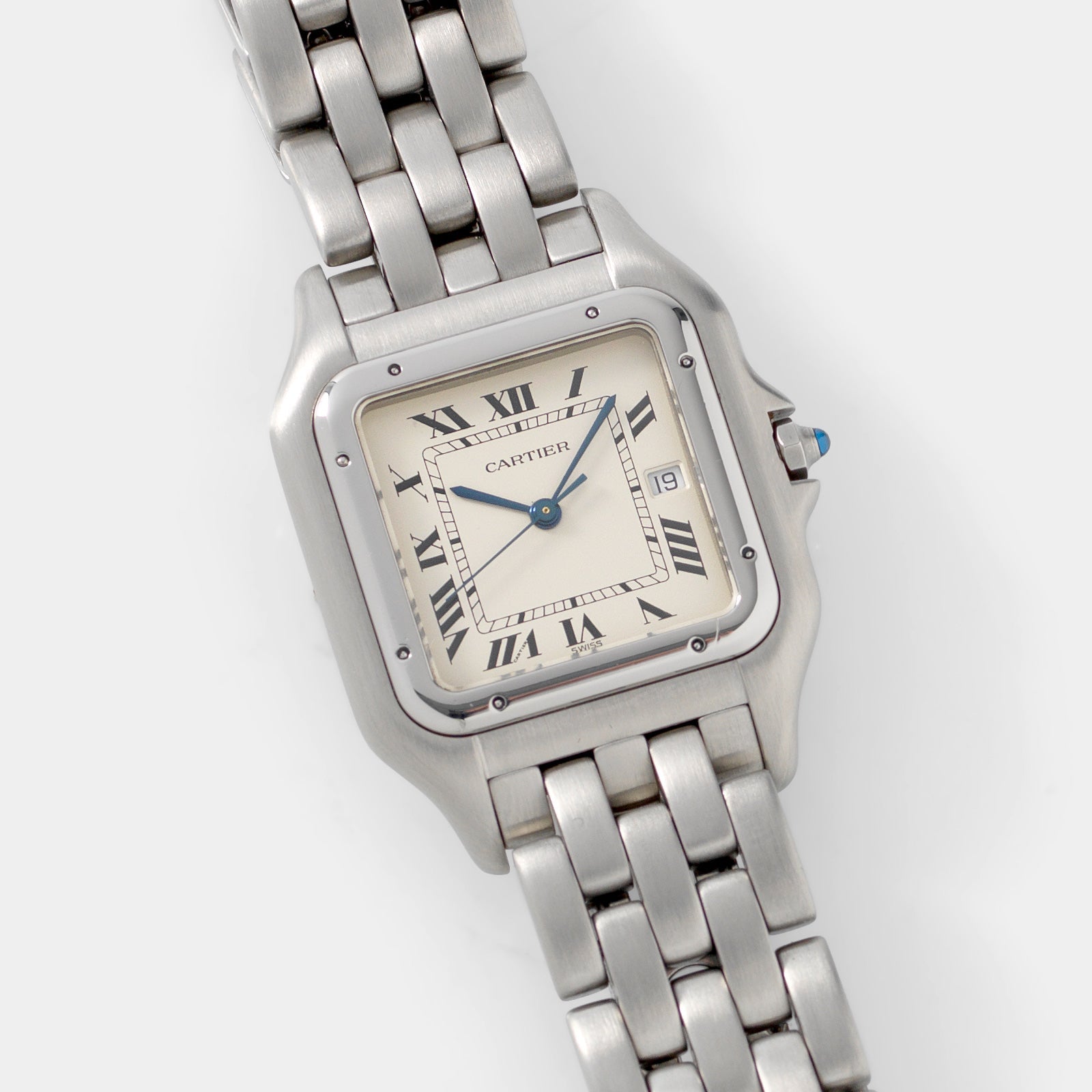 Cartier panthere discount watch stainless steel