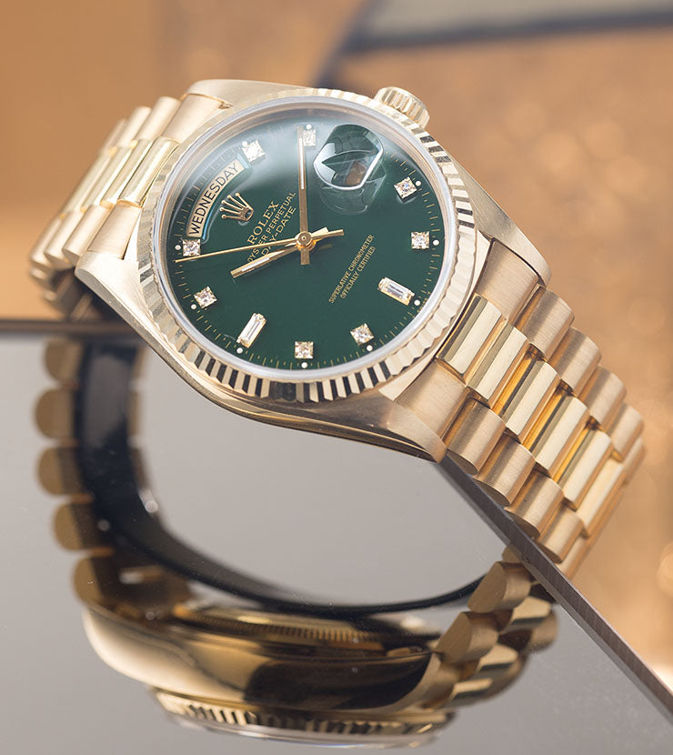 Rolex president clearance 2019