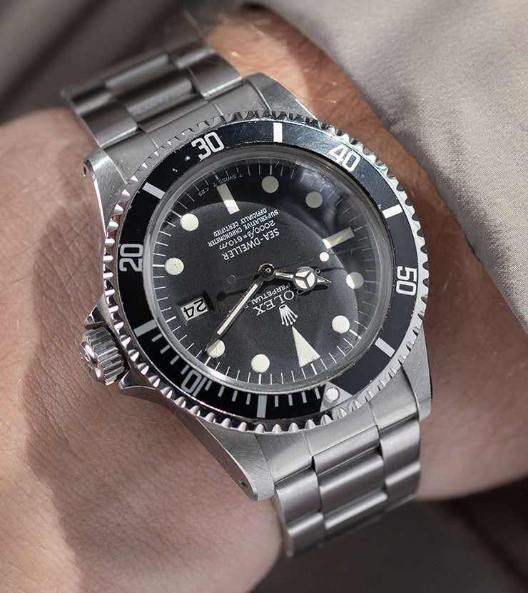 Rolex sea dweller discount 1665 rail dial