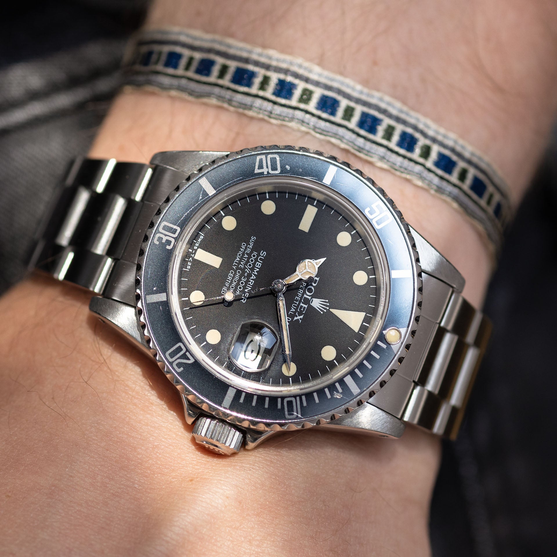 Rolex submariner clearance faded bezel