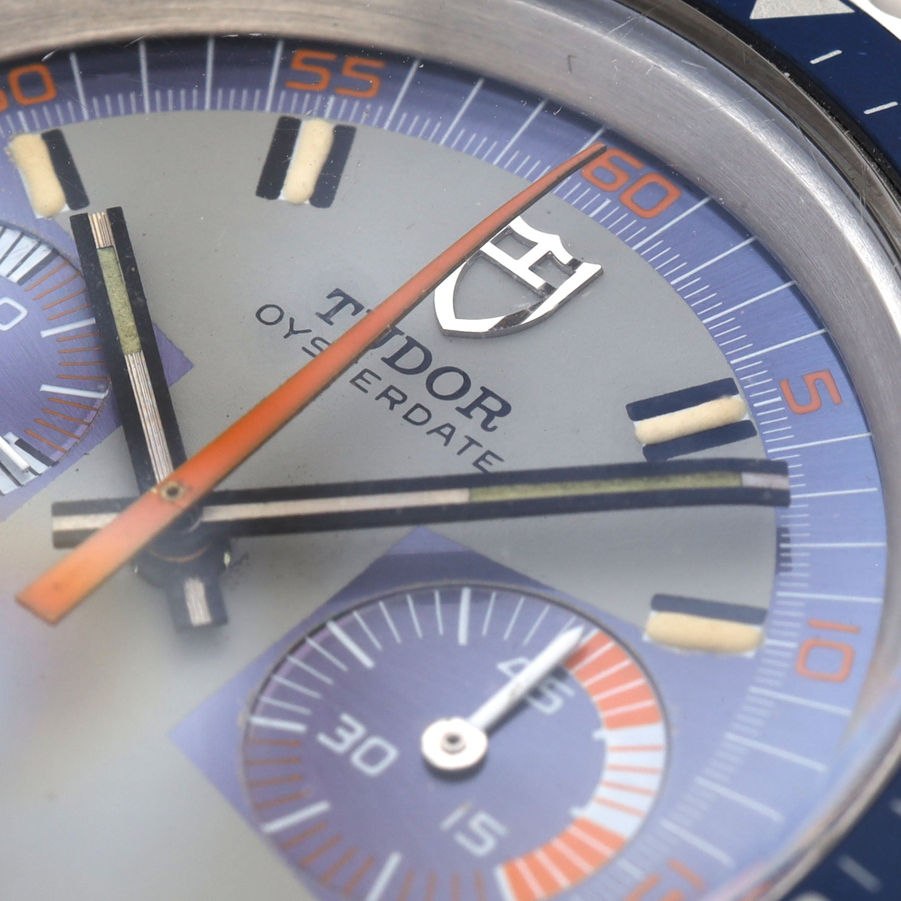 Tudor Monte Carlo Chronograph 7169 Blue Dial and Bezel
