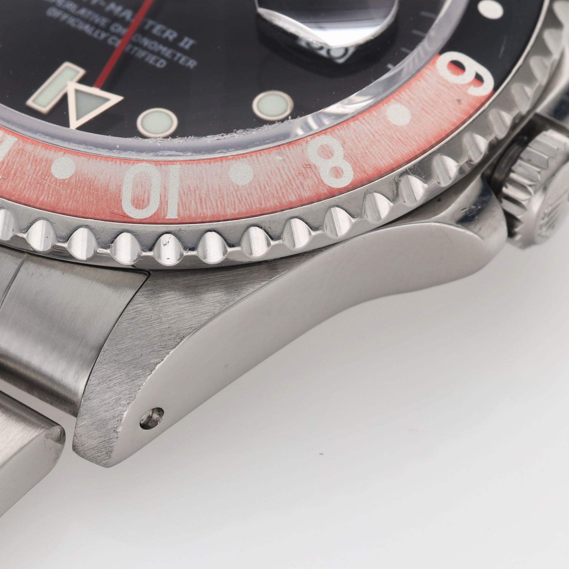 Rolex GMT-Master 2 16710 Swiss Only Dial Faded Coke Bezel 