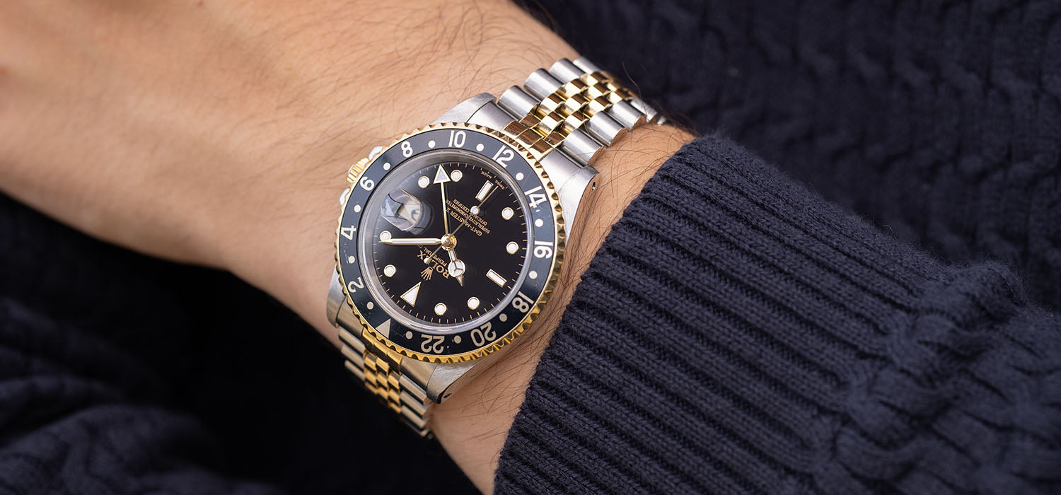 Rolex gmt hotsell master 2 16713