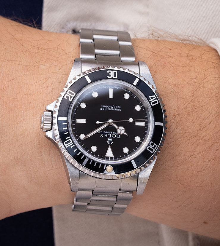 Rolex Submariner 14060 Two Line Tritium Dial