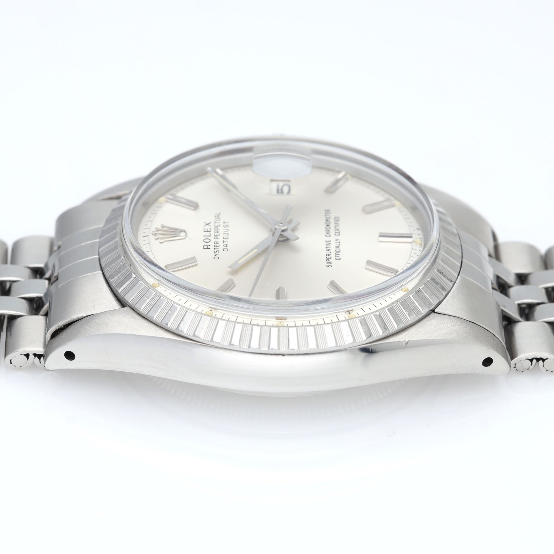 Rolex Datejust 1603 Silver Sigma Dial