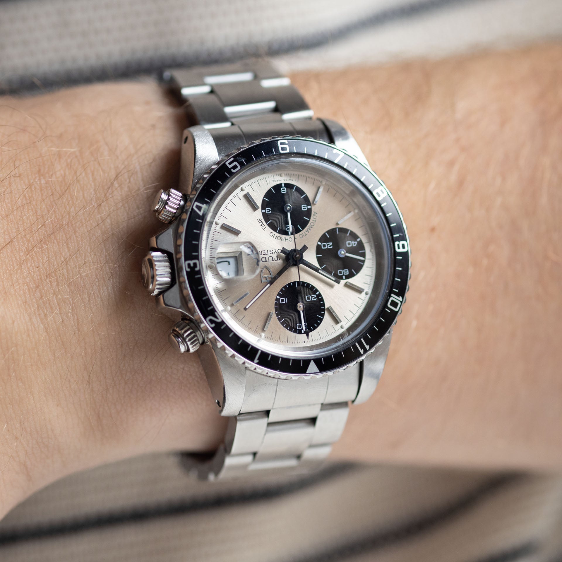 Tudor Oysterdate Chronograph 79170 Big Block with Papers