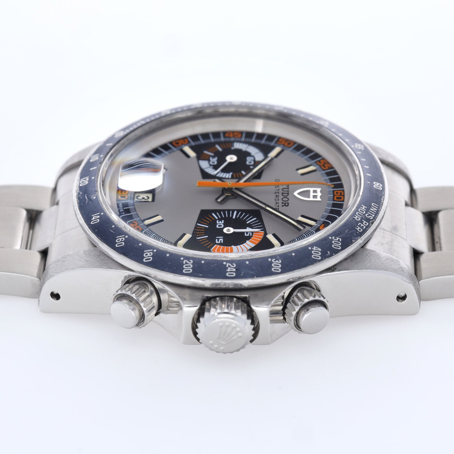 Tudor Oysterdate Chronograph 7149 Monte Carlo Grey Dial