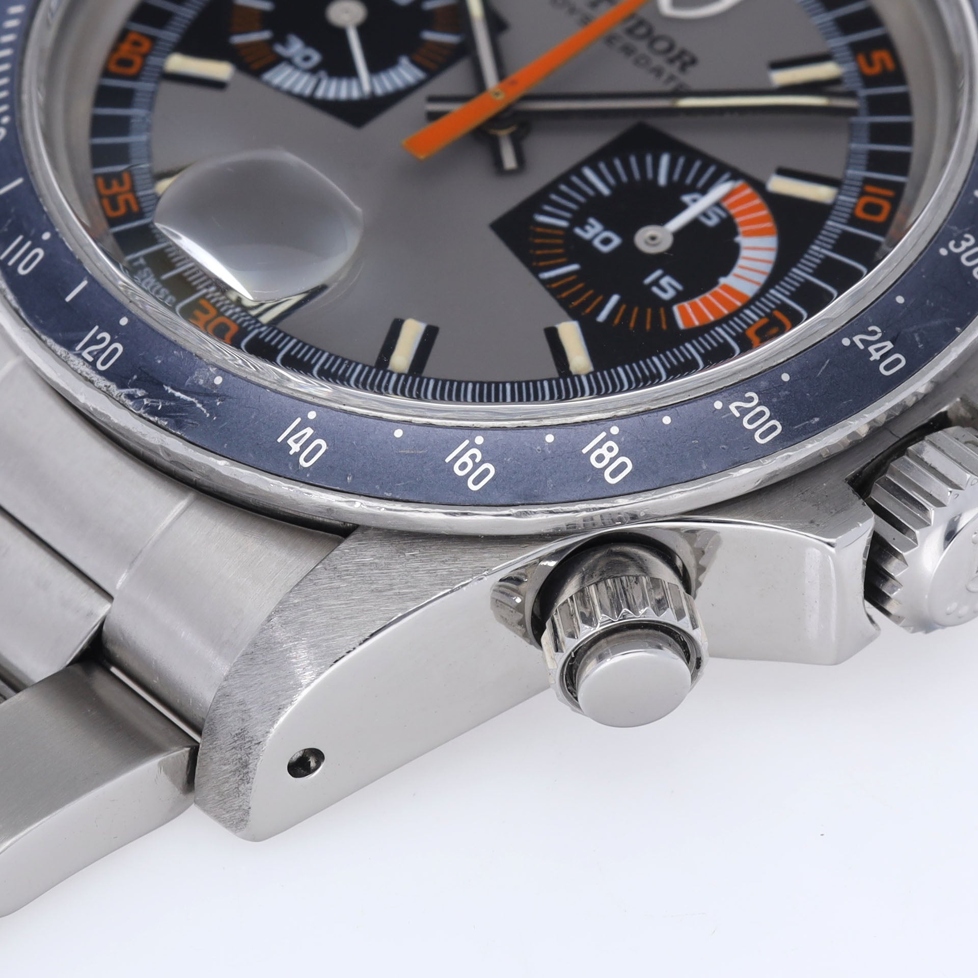 Tudor Oysterdate Chronograph 7149 Monte Carlo Grey Dial