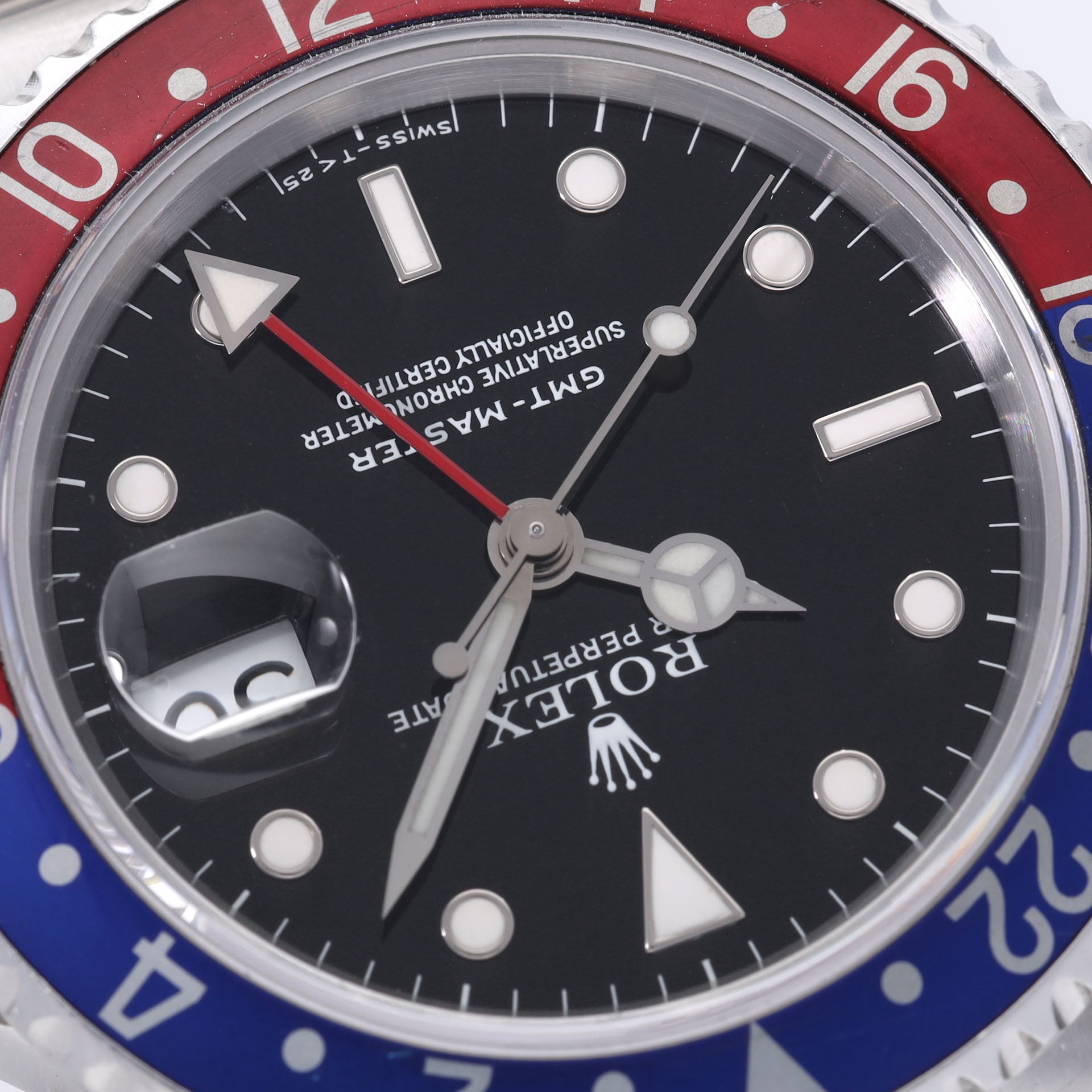 Rolex GMT-Master 16700 Tritium Dial Faded Pepsi Bezel