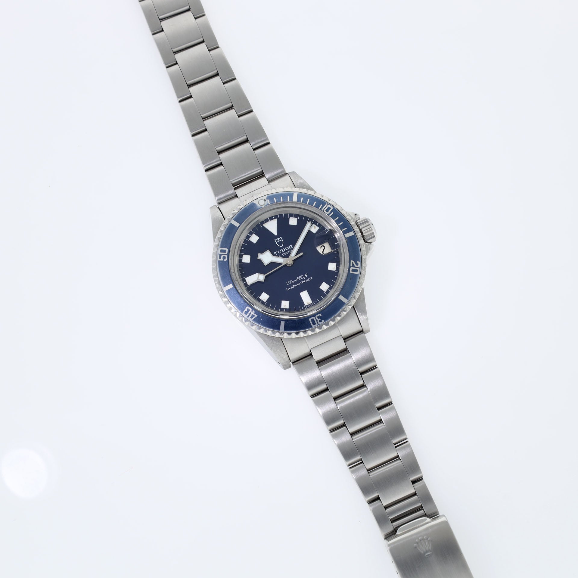 Tudor Submariner Date 9411/0 Blue Snowflake Faded bezel