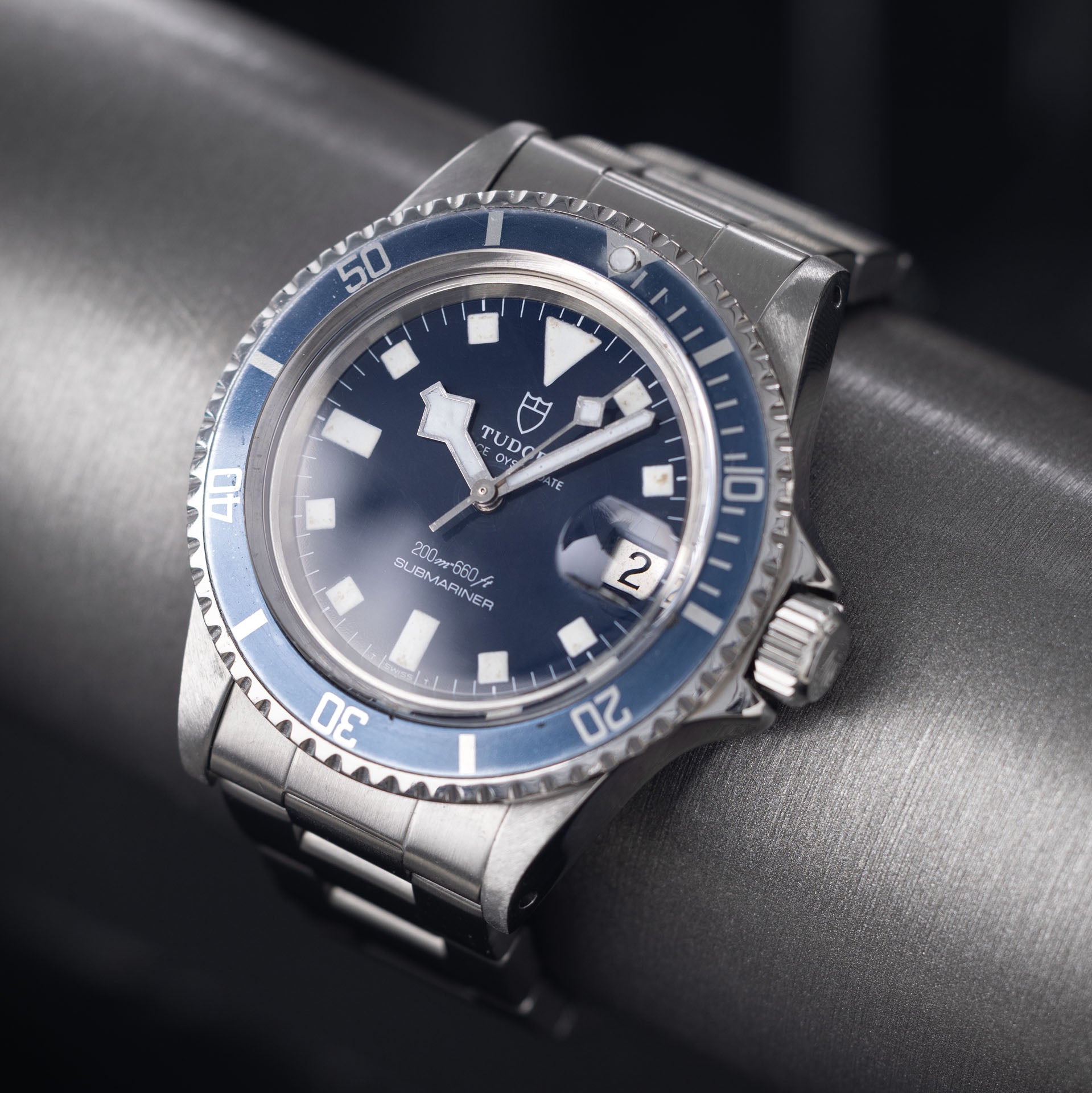 Tudor Submariner Date 9411/0 Blue Snowflake Faded bezel