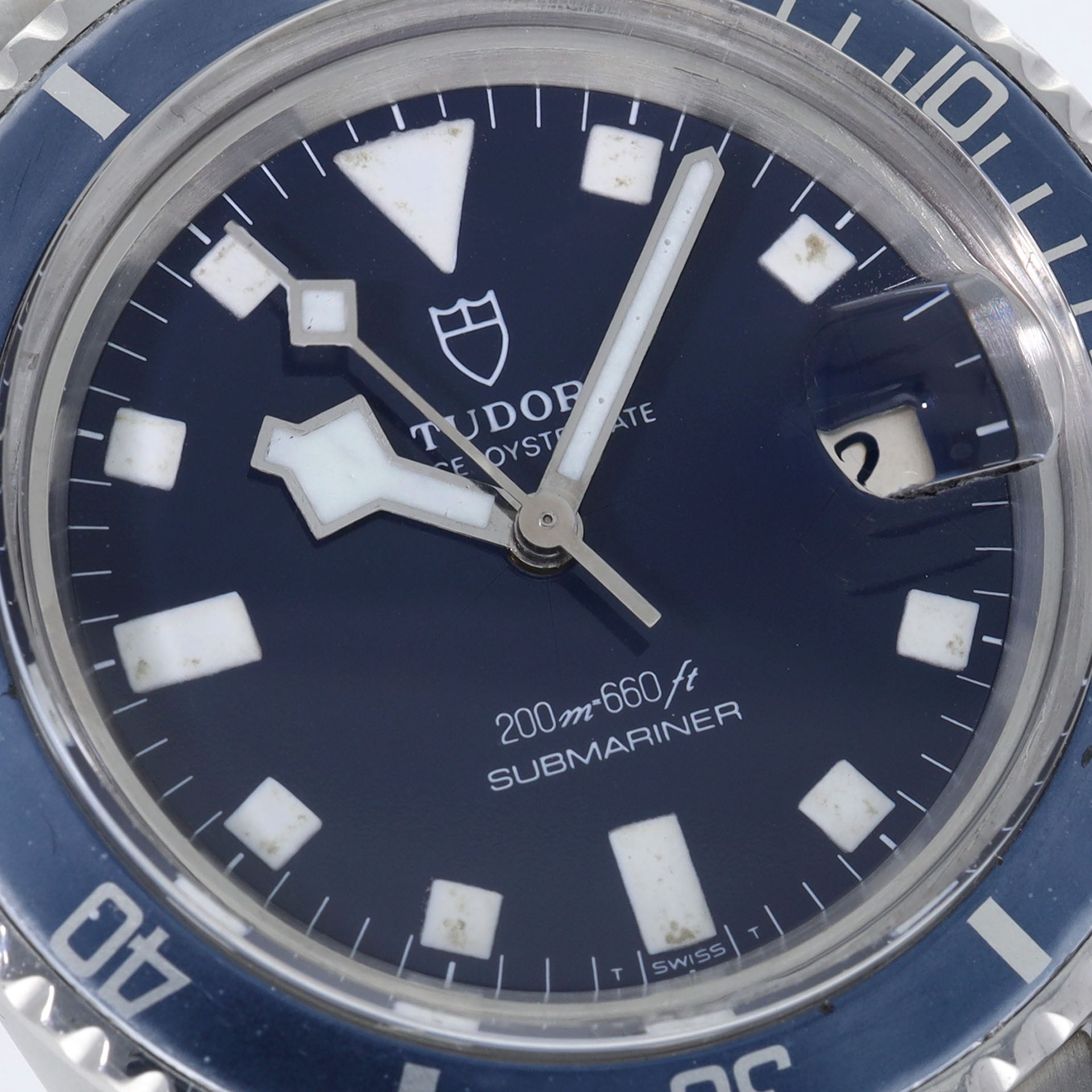 Tudor Submariner Date 9411/0 Blue Snowflake Faded bezel
